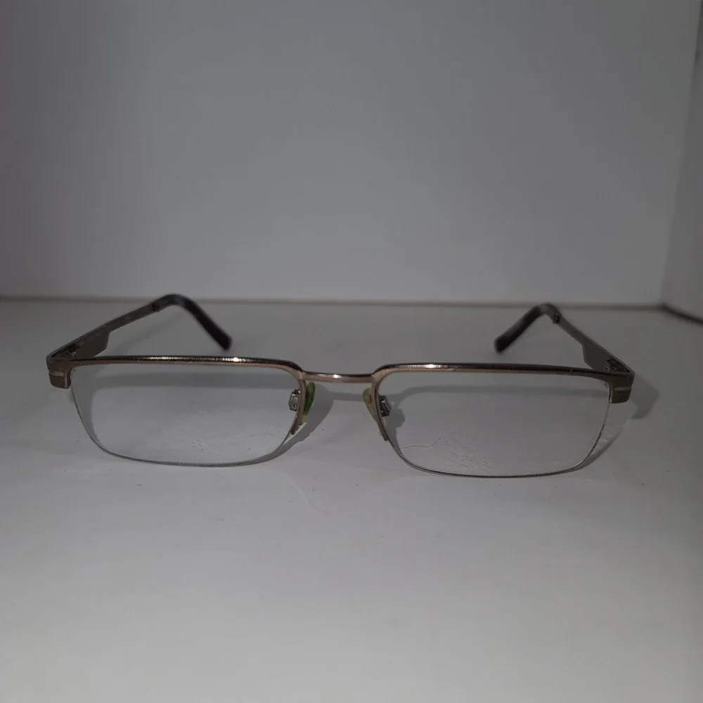 Burberry Eyeglasses Frames Only B1170 53-17-140 Semi-Rimless‎ Designer Glasses
